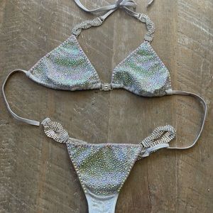 Angel Competition Bikini White